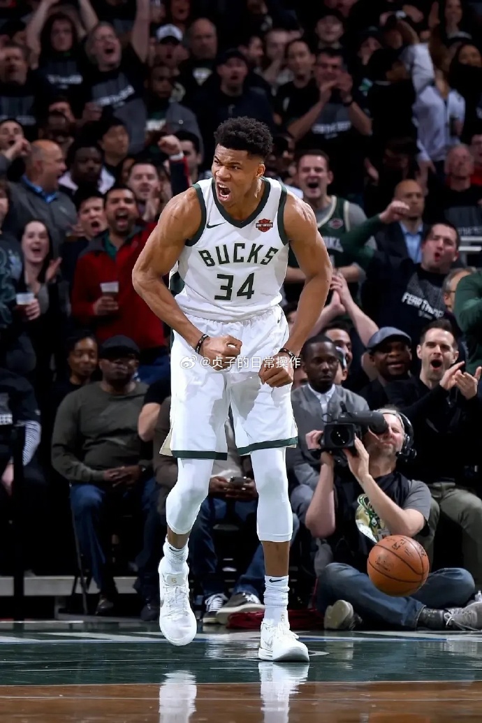 雄鹿队球员字母哥夺得个人数据排名榜首