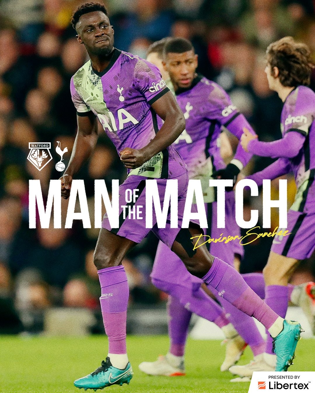 热刺客场轻取沃特福德，继续领跑积分榜