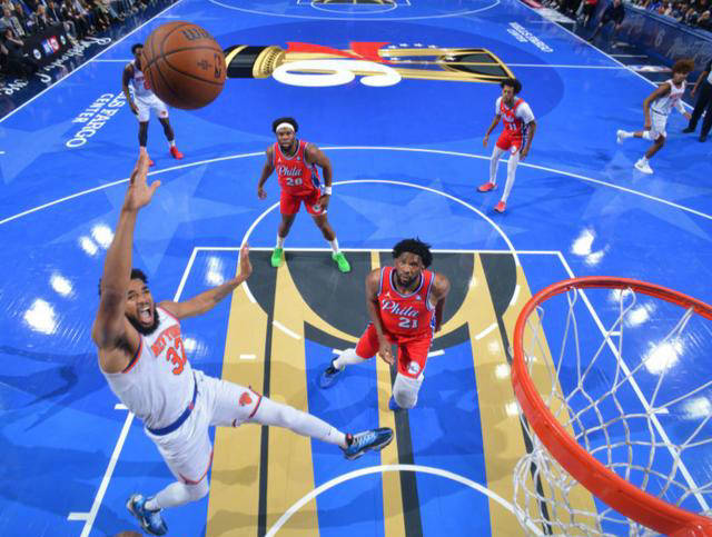 英国威廉希尔-76人爆冷不敌尼克斯,恩比德无奈砍下35+13