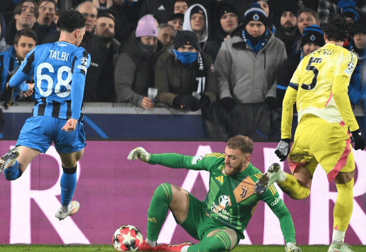 尤文图斯前锋犀利射门，帮助球队领先优势