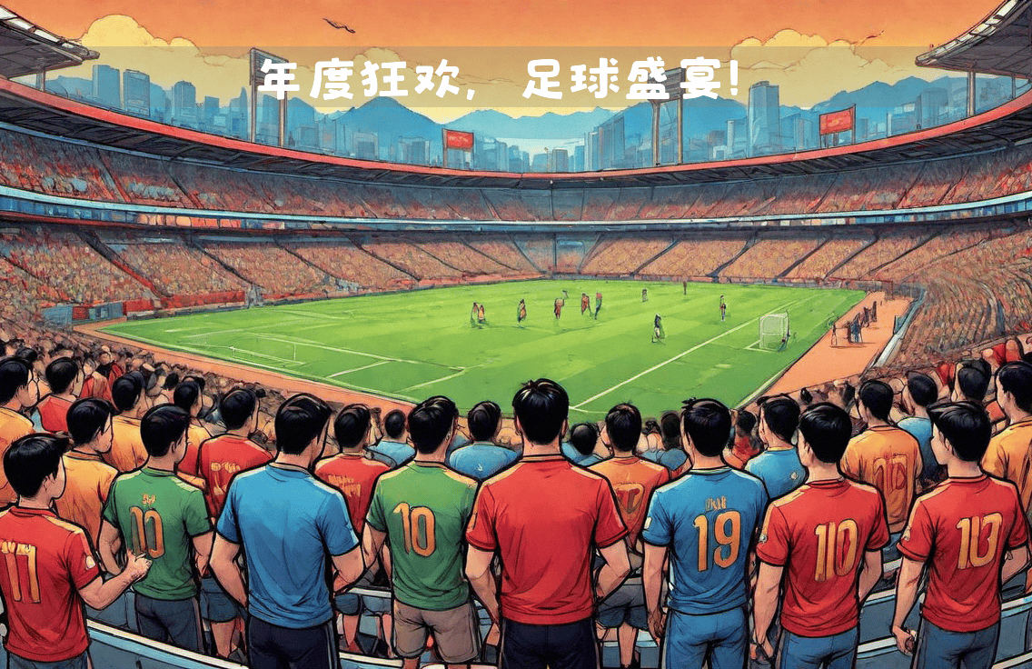 足球擂台上共决胜负，双方实力均衡