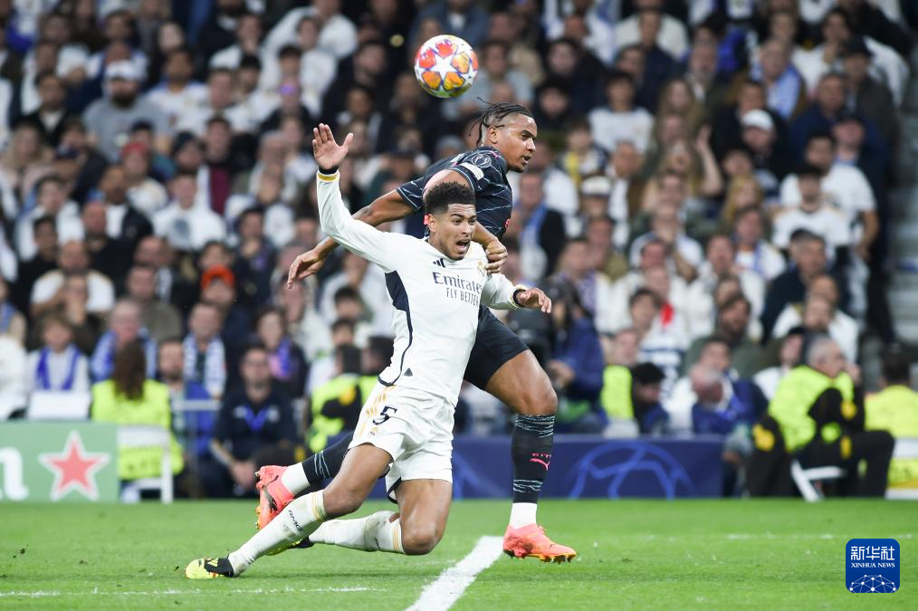 皇马客场逆转曼城，晋级欧冠半决赛