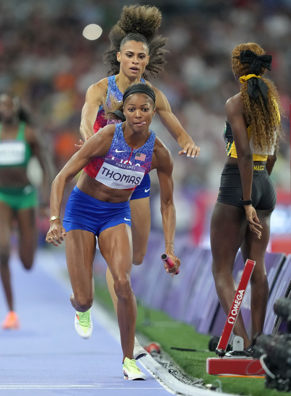 英国威廉希尔-女子4x100米接力：牙买加队夺冠