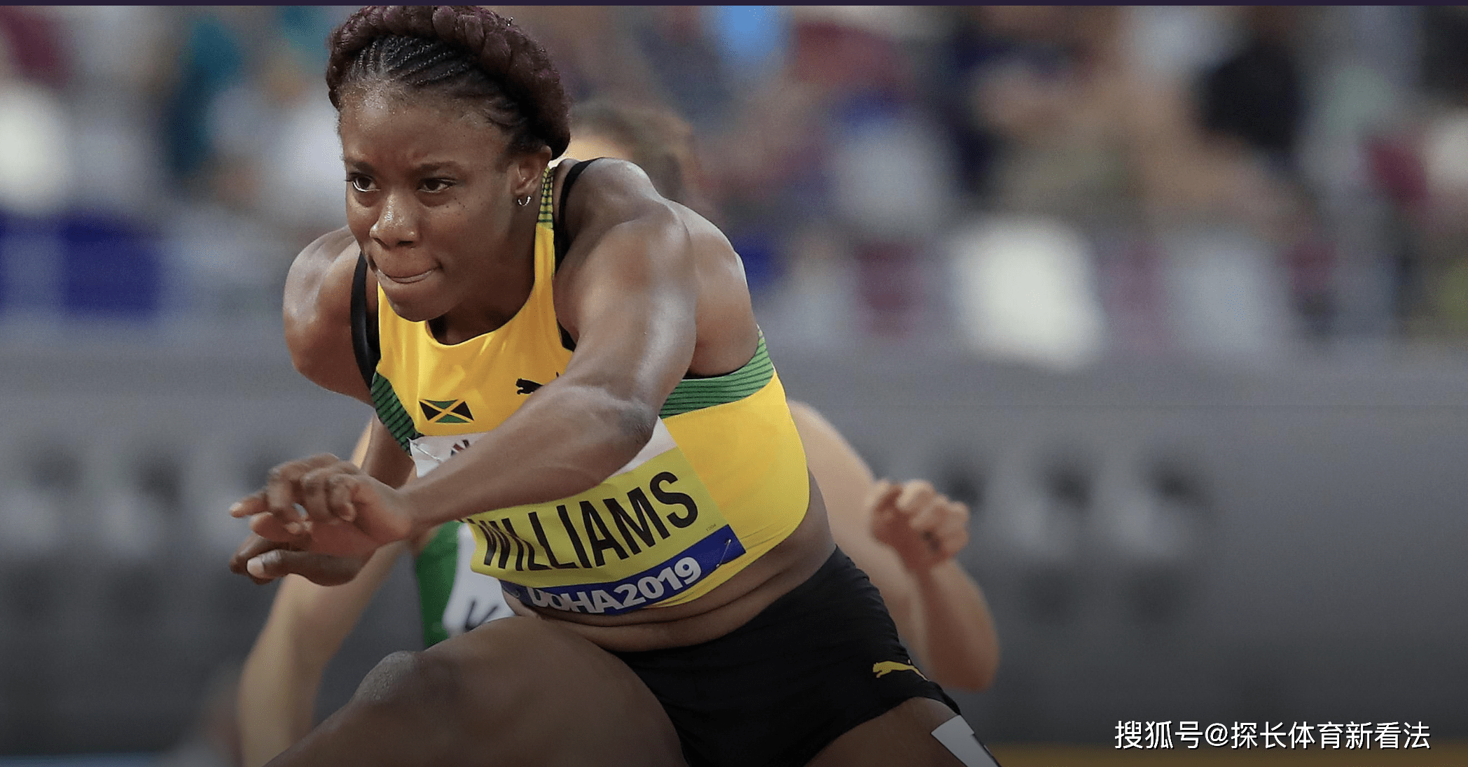 女子4x100米接力：牙买加队夺冠