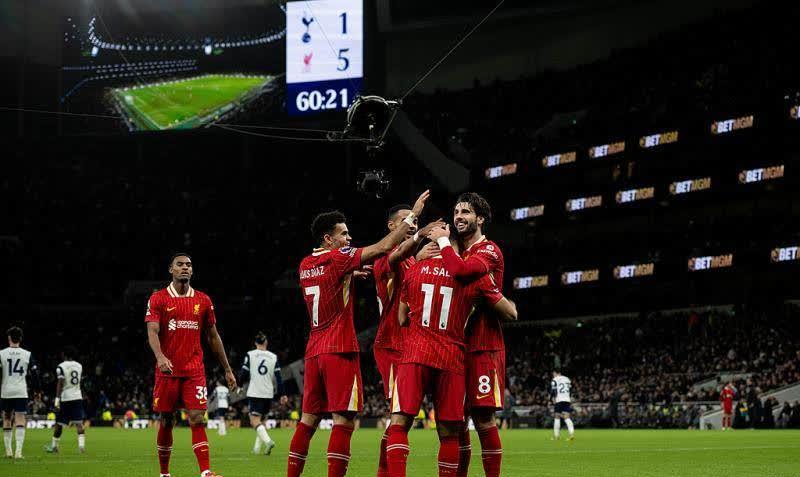 利物浦客场不敌热刺，积分榜有所下滑