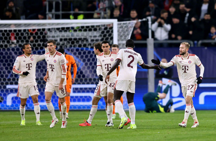 拜仁慕尼黑中锋凌厉射门,为球队建功 拜仁慕尼黑中锋凌厉射门,为球队建功