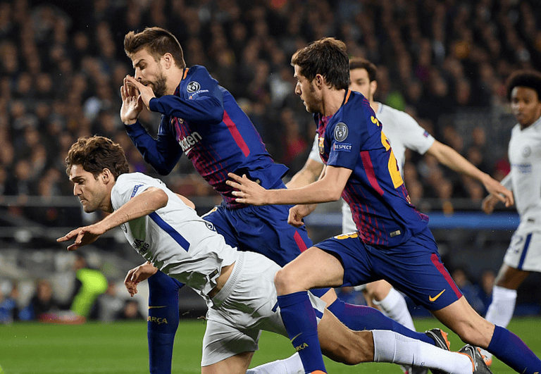 英国威廉希尔-巴塞罗那逆袭马竞，晋级欧冠半决赛