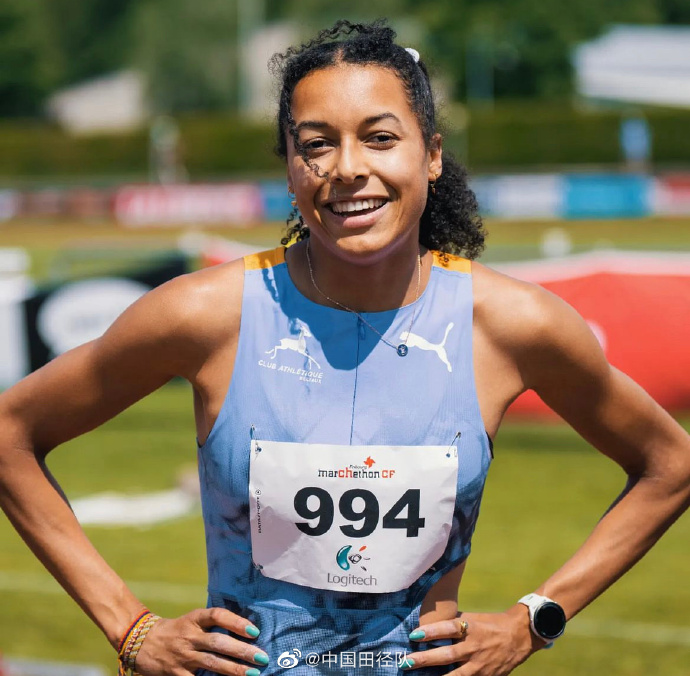 法国田径选手刷新米记录