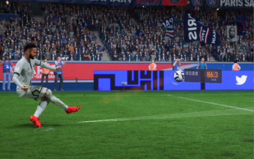 巴黎3-1逆转马赛，内马尔任意球破门