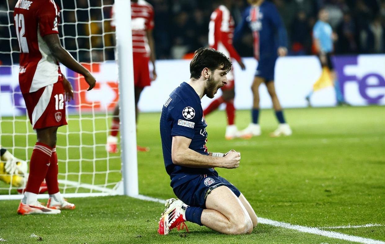 欧冠比赛疯狂进球，多场大比分告捷