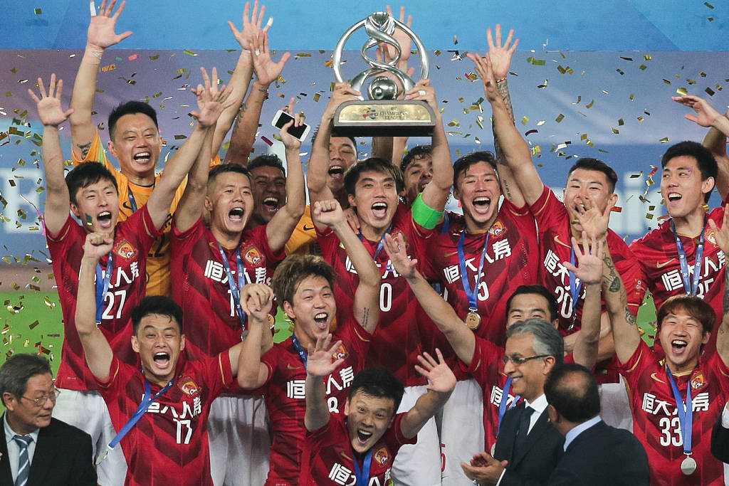 广州恒大连胜神勇，亚冠征程光明一片