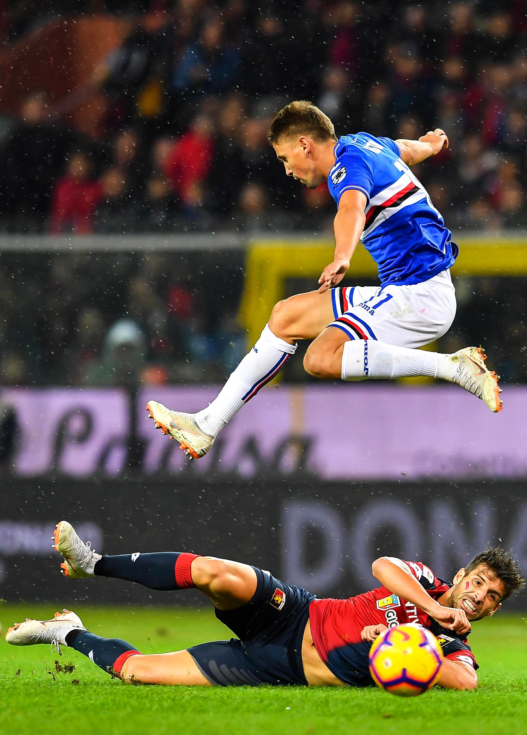 英国威廉希尔-桑普多利亚客场战平，难分胜负