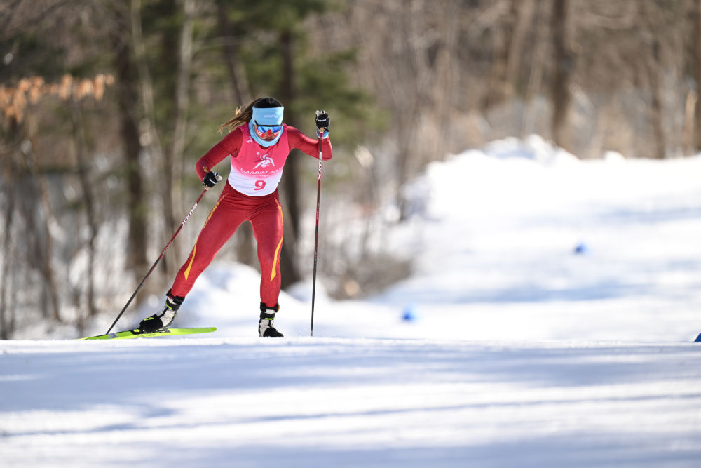 捷克共和国滑雪选手飘逸表现，斩获金牌