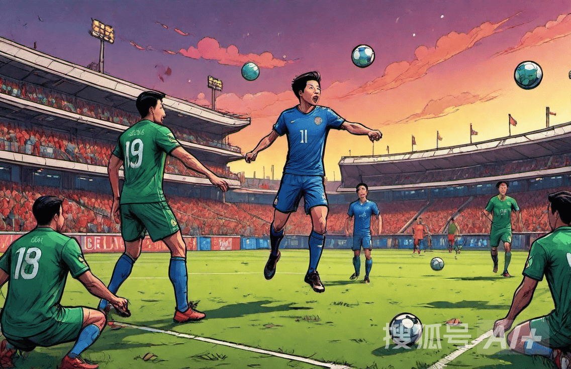亚洲足球盛事，强强对拼赛场观众瞩目