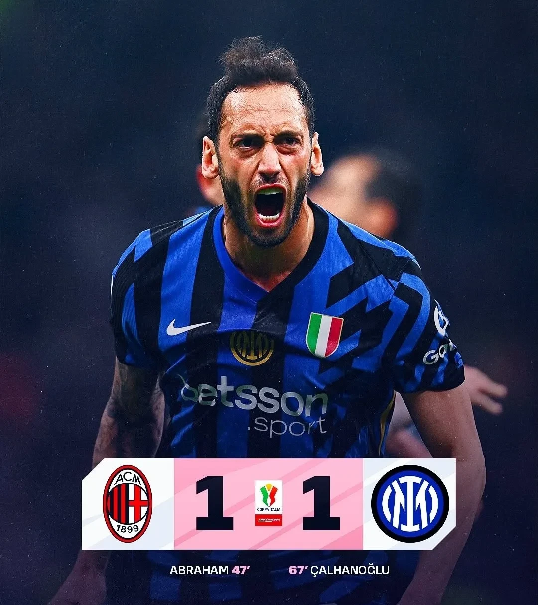 国际米兰主场大捷，领头羊地位牢不可破