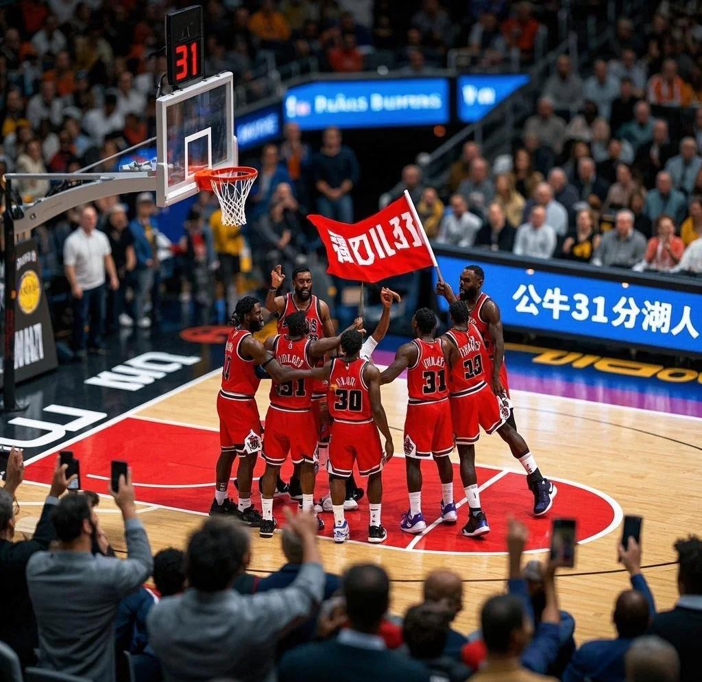 公牛队大胜篮网队取得赛季首胜 公牛队大胜篮网队取得赛季首胜