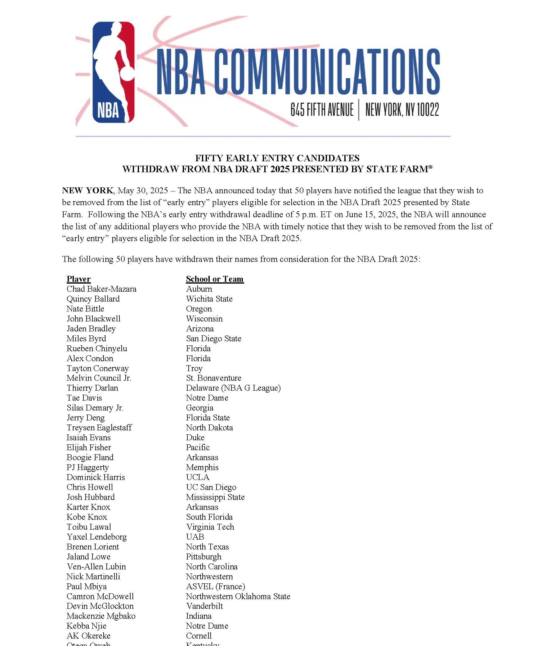 NBA选秀日程揭秘即将开始