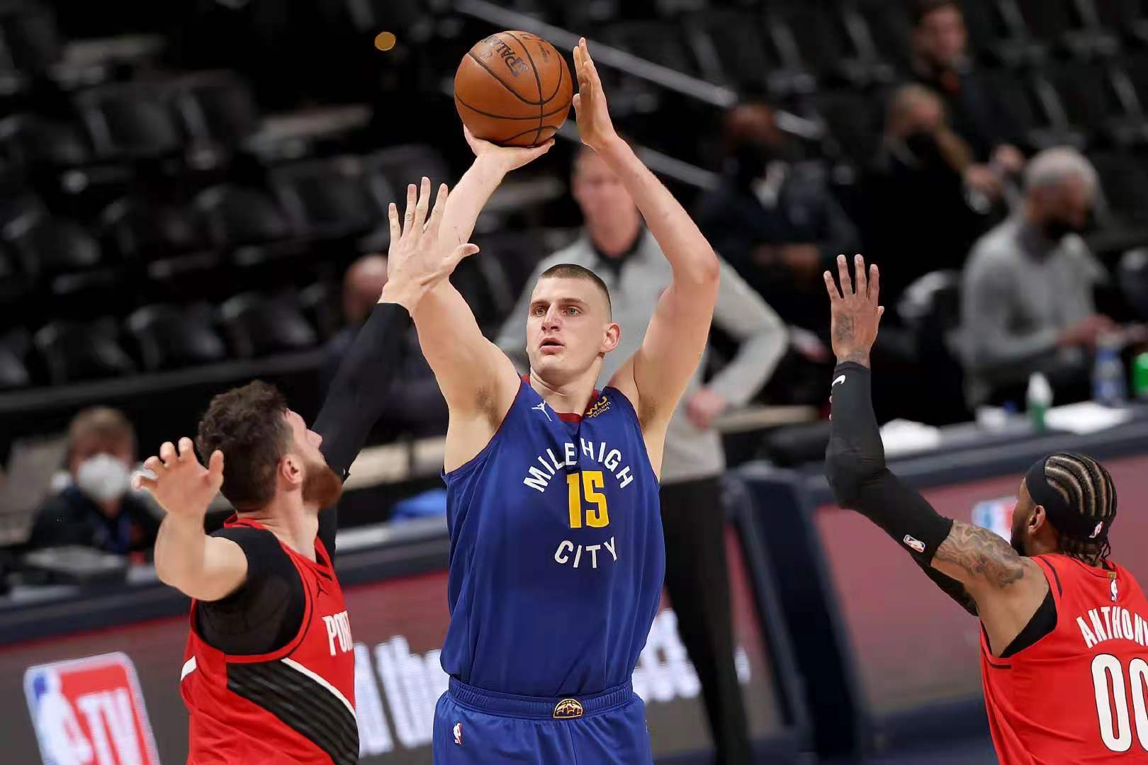 开拓者擒掘金取得两连胜，向西部前四发起冲击