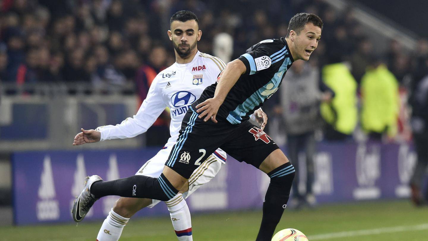 里昂客场击败蒙彼利埃，升至积分榜第三