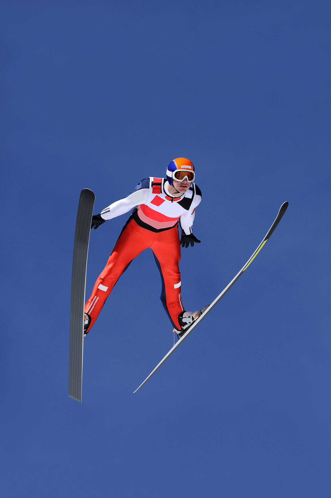 运动员在赛场上超越自我，展现实力