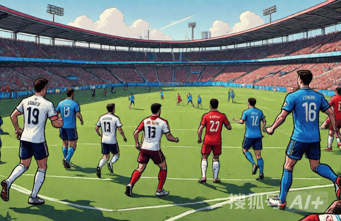 里昂球员在场上展现出团队精神